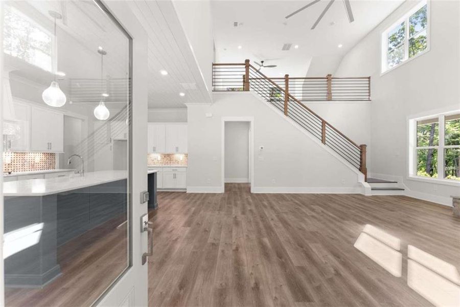 Spacious, unfurnished interior of a new home in , Clarkesville (Image 16).