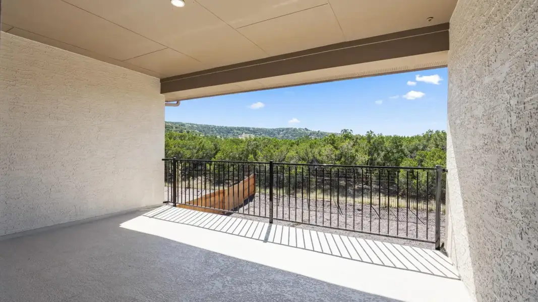 Exterior details and patio area of a home in Sweetwater, Austin (Image 3).