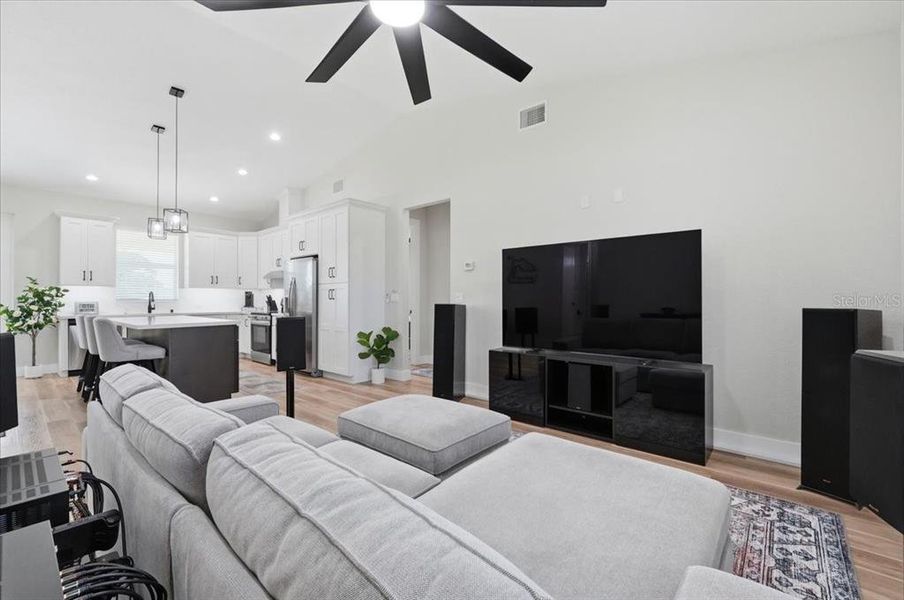 Furnished interior view inside a new home in , Sebring (Image 9).
