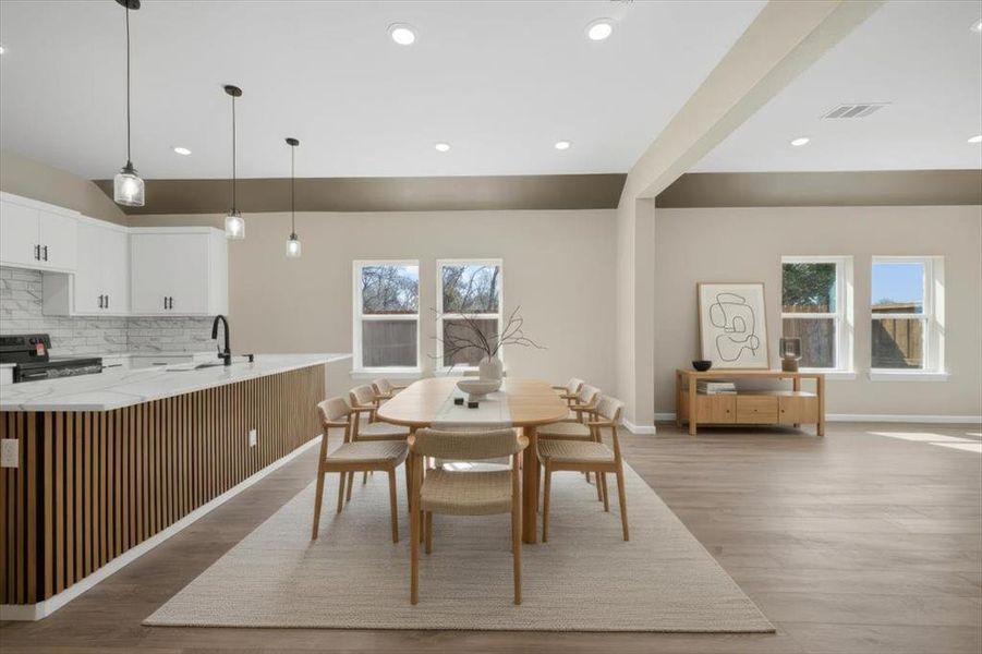 Furnished interior view inside a new home in , Glenn Heights (Image 15).