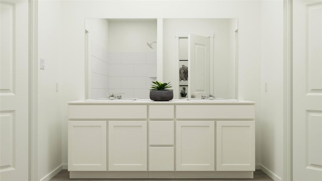 Furnished interior view inside a new home in , Elgin (Image 32).