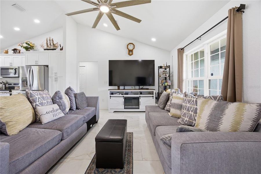 Furnished interior view inside a new home in , Ocala (Image 8). Furnished interior view inside a new home in , Ocala (Image 8).