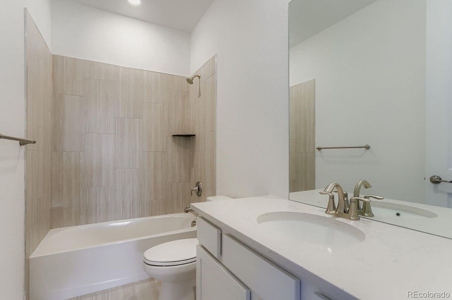 Furnished interior view inside a new home in , Erie (Image 4). Furnished interior view inside a new home in , Erie (Image 4).