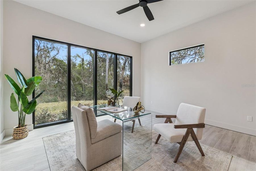 Furnished interior view inside a new home in , Winter Springs (Image 38).
