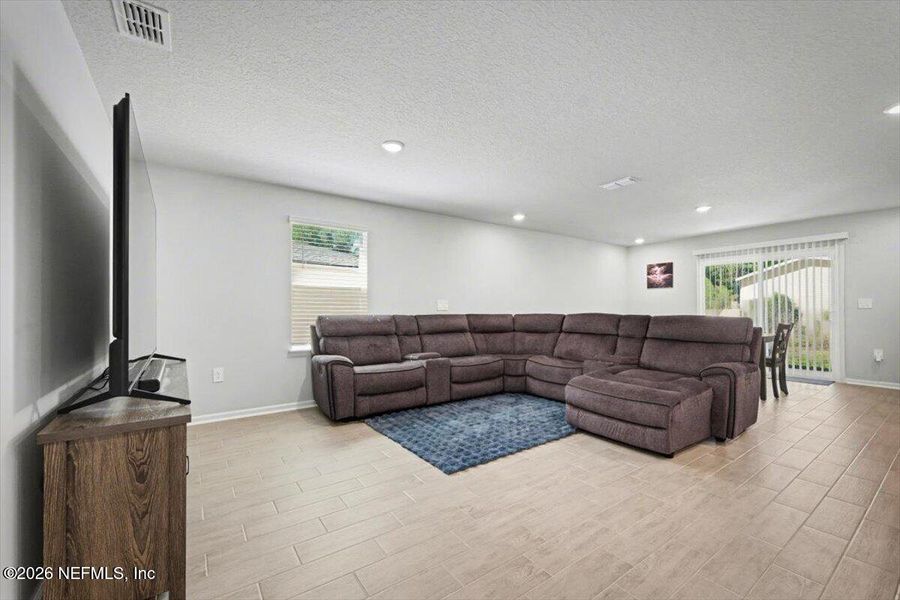 Furnished interior view inside a new home in Kings Landing, Jacksonville (Image 19).