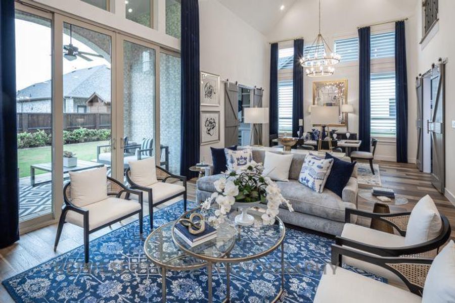 Furnished interior view inside a new home in Briarley, Montgomery (Image 15). Furnished interior view inside a new home in Briarley, Montgomery (Image 15).