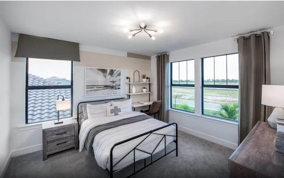 Furnished interior view inside a new home in Linden Grove, Powder Springs (Image 8). Furnished interior view inside a new home in Linden Grove, Powder Springs (Image 8).
