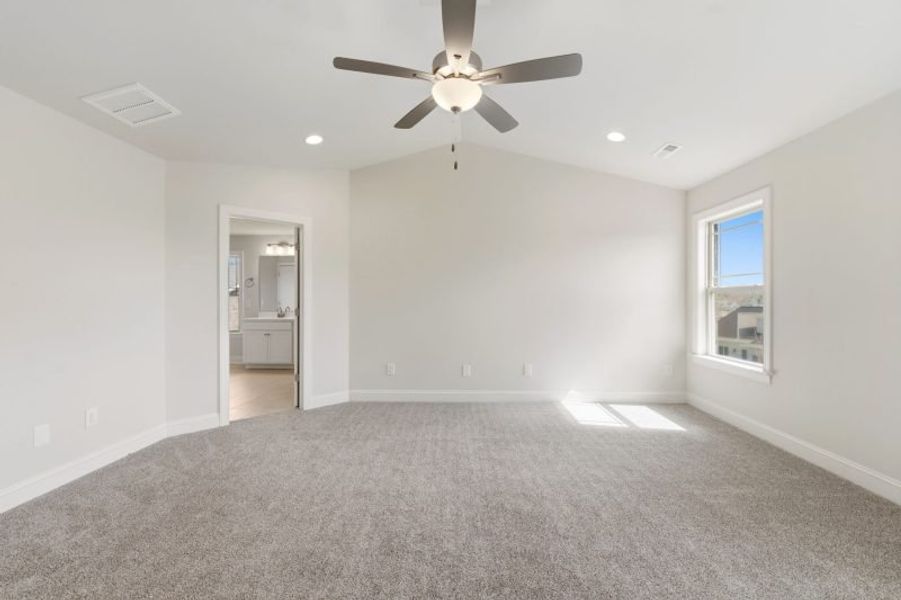 Spacious, unfurnished interior of a new home in Blacksmith, Stokesdale (Image 85).