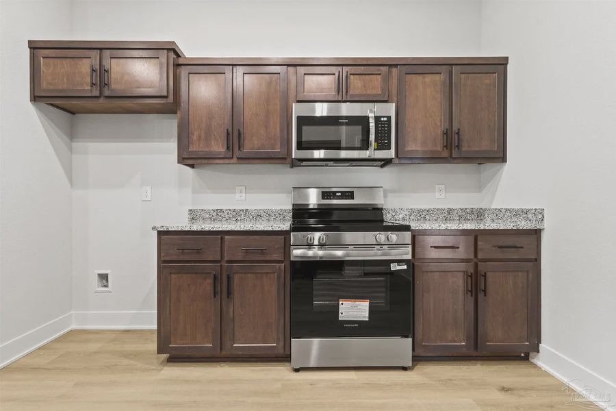 Furnished interior view inside a new home in Pecan Valley, Cantonment (Image 7).