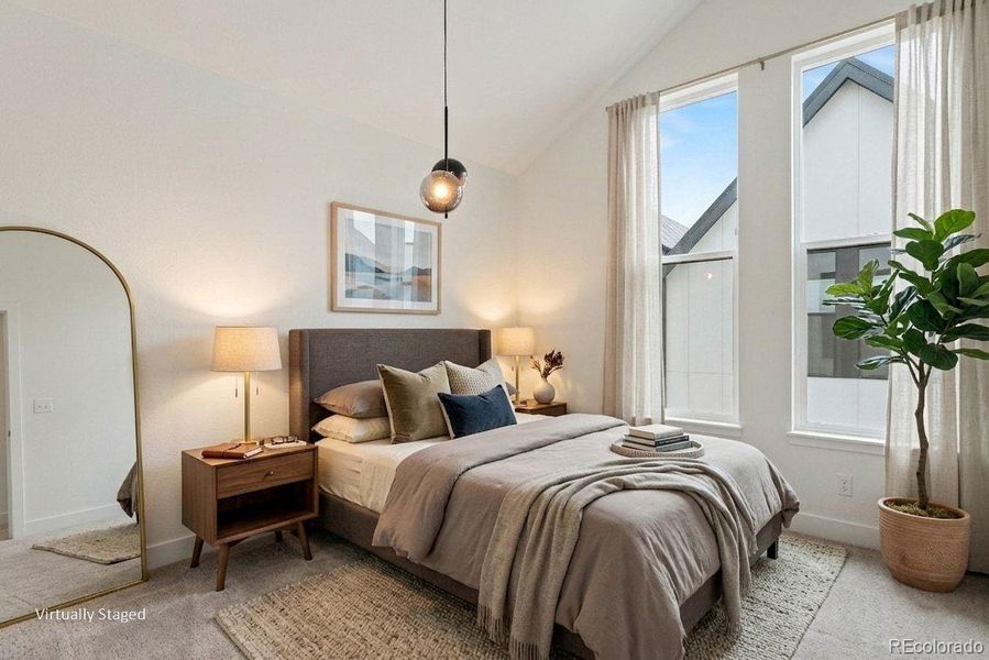 Virtually staged image of a model home. Finishes, colors, and available options may differ from those shown.