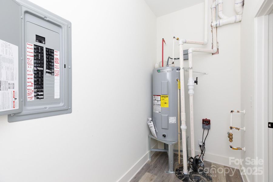 Furnished interior view inside a new home in , Gastonia (Image 8).