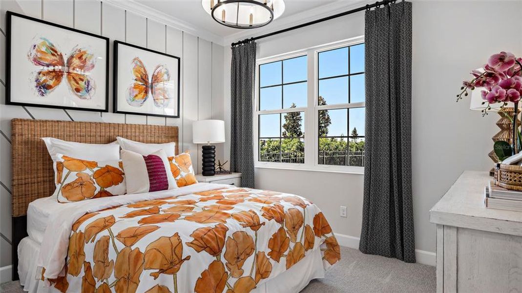 Furnished interior view inside a new home in Cresswind at Lake Harris, Tavares (Image 3).