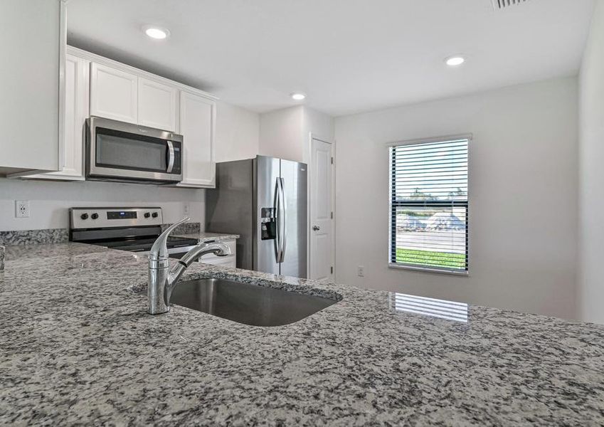 Representative furnished interior of a home built from the Vero by LGI Homes in Cape Coral, Cape Coral (Image 2).