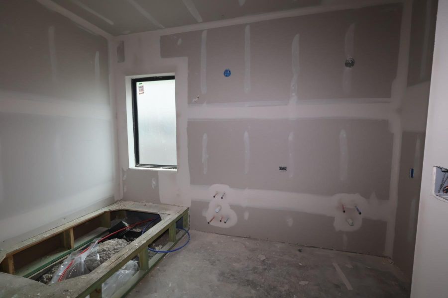 In-progress construction of a new home in Riceland - Enclave Collection, Mont Belvieu, TX (Image 24).