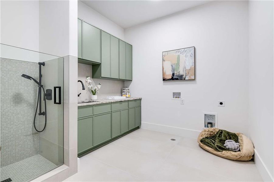 Furnished interior view inside a new home in , Sandy Springs (Image 41). Furnished interior view inside a new home in , Sandy Springs (Image 41).