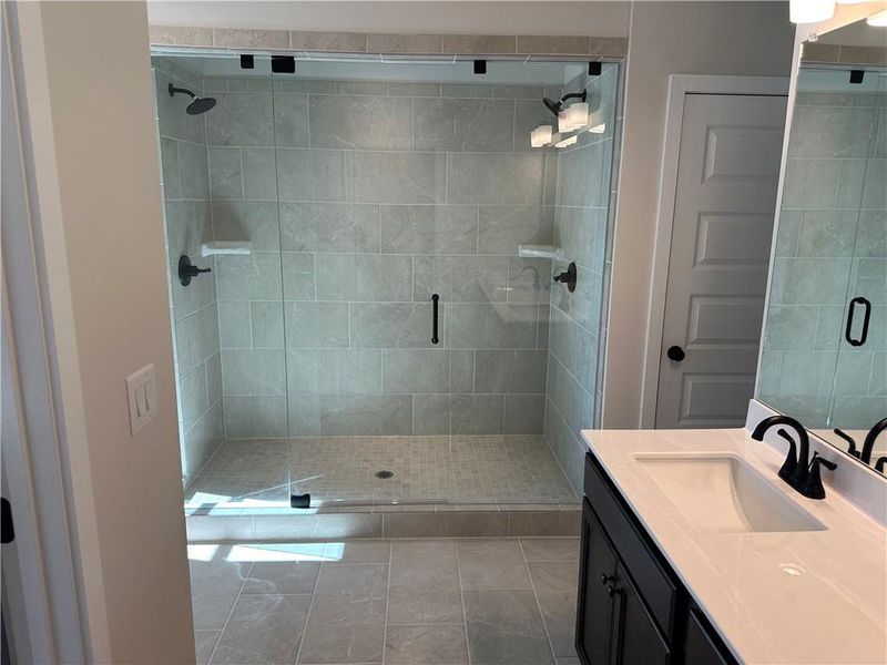 Furnished interior view inside a new home in Millstone at Mundy Mill, Gainesville (Image 5). Furnished interior view inside a new home in Millstone at Mundy Mill, Gainesville (Image 5).