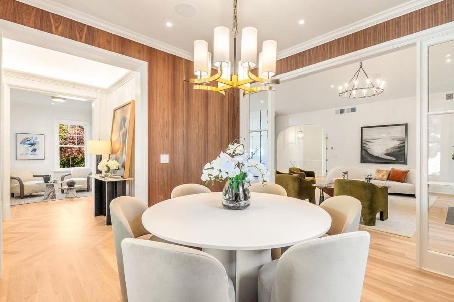 Furnished interior view inside a new home in , Atlanta (Image 6).