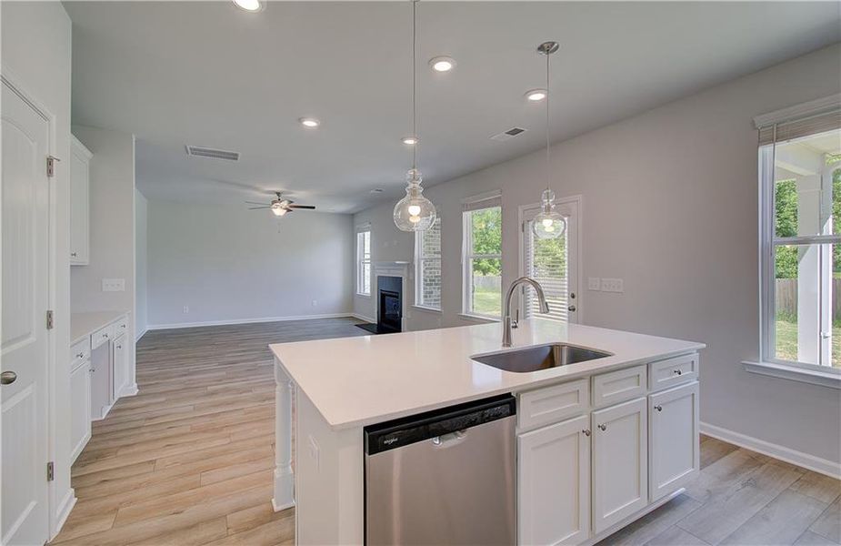 Furnished interior view inside a new home in Cooper Park, McDonough (Image 6).