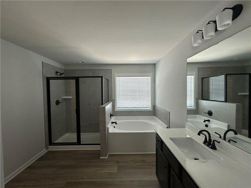 Furnished interior view inside a new home in Kentmere, Auburn (Image 31).