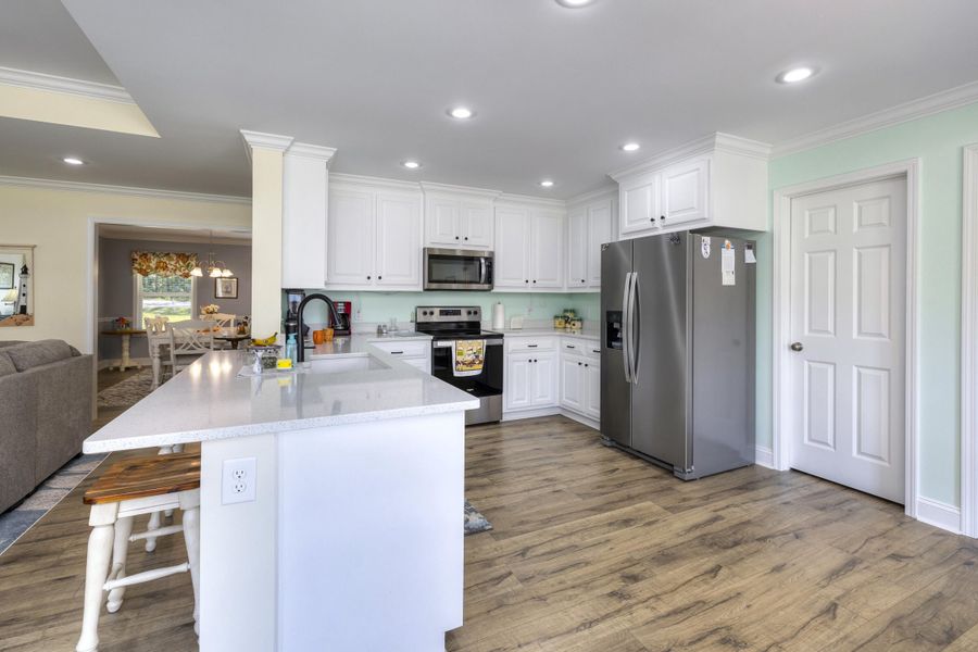 Furnished interior view inside a new home in , Manning (Image 36).
