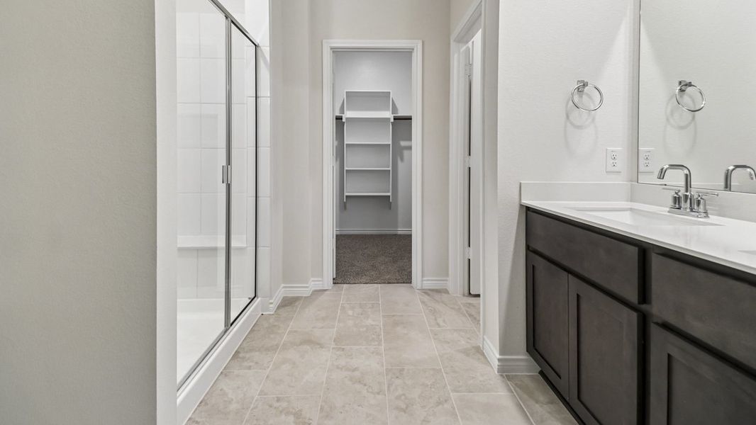 Furnished interior view inside a new home in Winchester Crossing, Princeton (Image 4).
