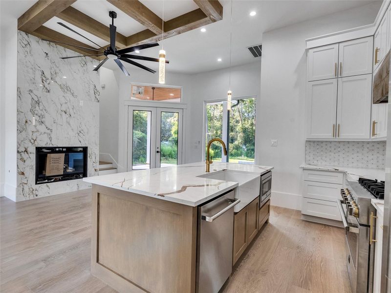 Furnished interior view inside a new home in , Magnolia (Image 11).