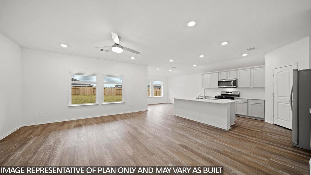 Spacious, unfurnished interior of a new home in Porters Mill, New Caney (Image 9). Spacious, unfurnished interior of a new home in Porters Mill, New Caney (Image 9).