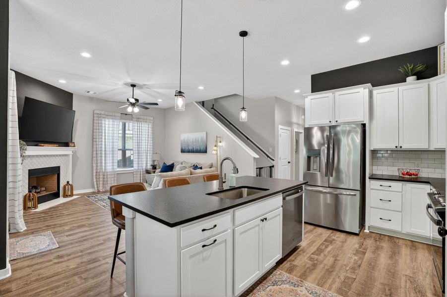 Furnished interior view inside a new home in , College Station (Image 32).