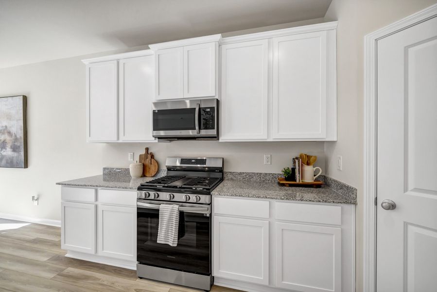 Representative furnished interior of a home built from the Cooper by Hurricane Builders in Portrait Hills, Aiken (Image 7).