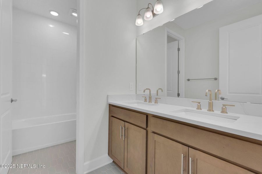 Furnished interior view inside a new home in , Ponte Vedra (Image 14).