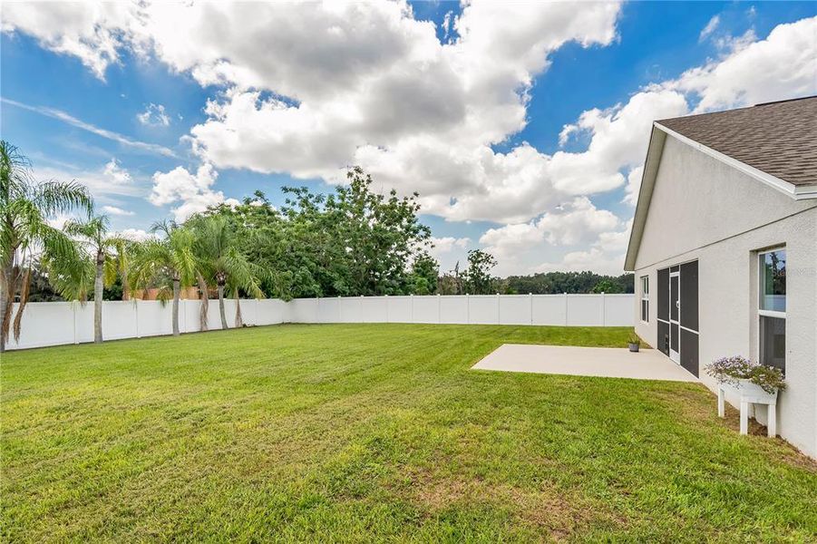 Exterior details and patio area of a home in Sand Lake Groves, Bartow (Image 24). Exterior details and patio area of a home in Sand Lake Groves, Bartow (Image 24).