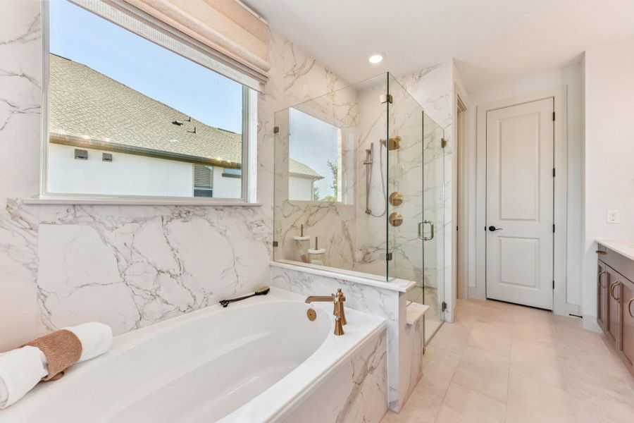 Furnished interior view inside a new home in Provence 70s, Austin (Image 15).