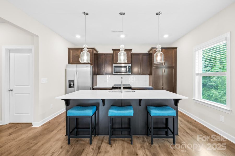 Furnished interior view inside a new home in , Mooresville (Image 4).