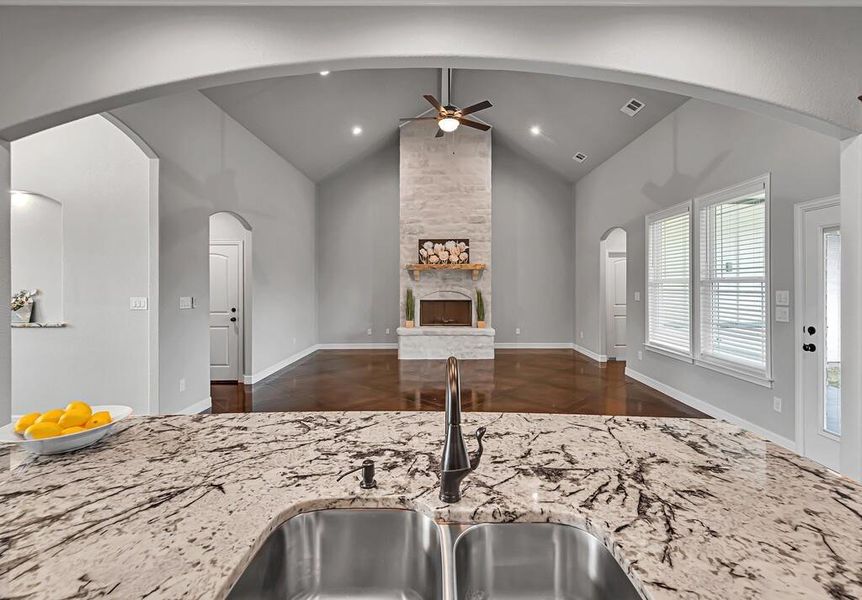 Furnished interior view inside a new home in , McGregor (Image 5). Furnished interior view inside a new home in , McGregor (Image 5).