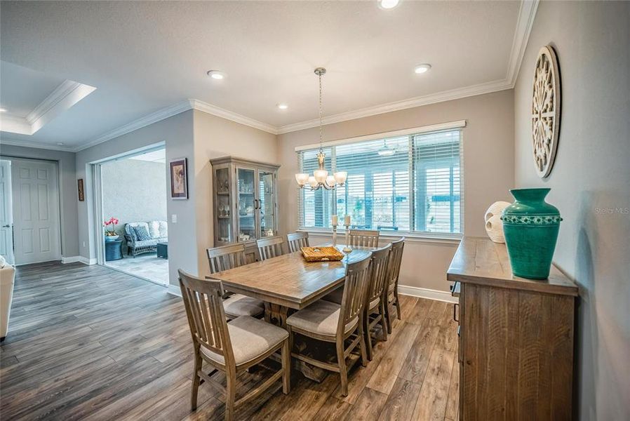 Furnished interior view inside a new home in , Ocala (Image 47).