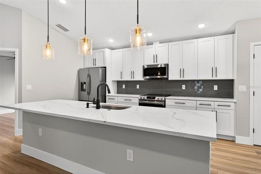 Furnished interior view inside a new home in , Umatilla (Image 12). Furnished interior view inside a new home in , Umatilla (Image 12).