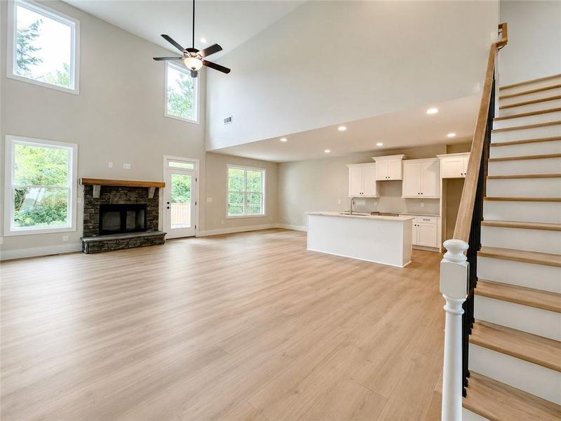 Spacious, unfurnished interior of a new home in , Rome (Image 4).