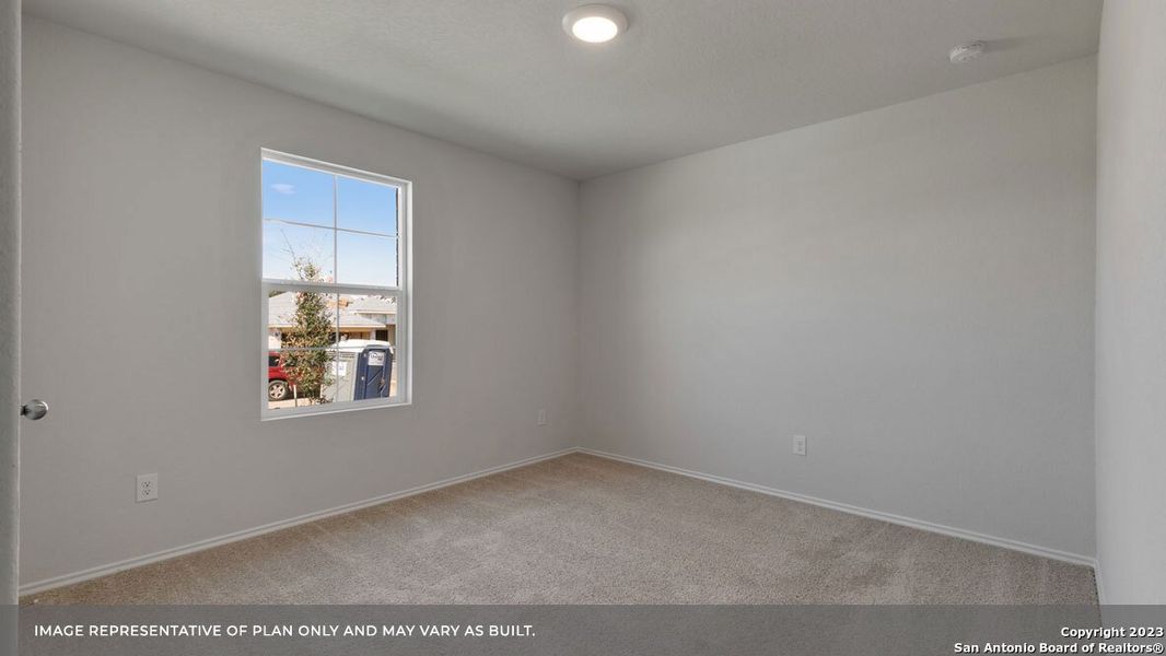 Spacious, unfurnished interior of a new home in Arroyo Ranch, Seguin (Image 20). Spacious, unfurnished interior of a new home in Arroyo Ranch, Seguin (Image 20).