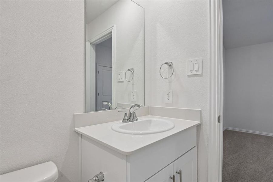 Photo is not of the actual home, but is an inspirational photo of builder’s model home and may depict options, furnishings, and/or decorator features that are not included.