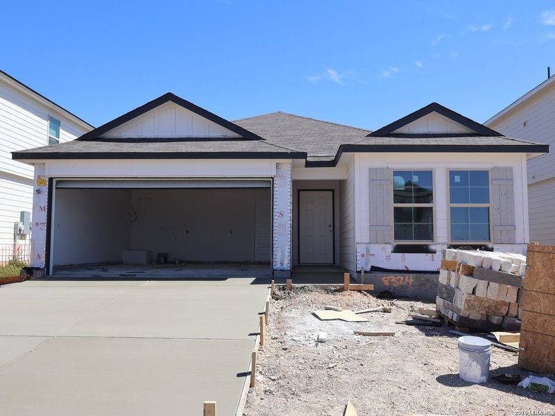 In-progress construction of a new home in Agave, San Antonio, TX (Image 24).