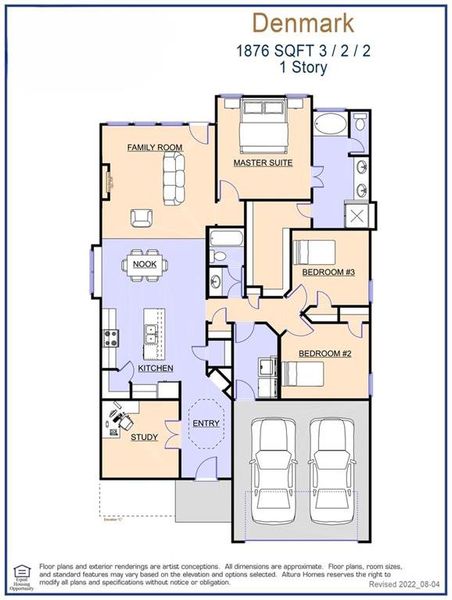 Floor Plan Representative (2 car)