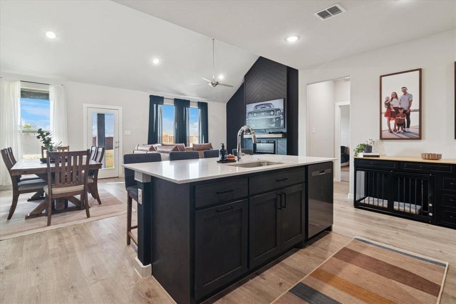Furnished interior view inside a new home in Creekside, Royse City (Image 31).