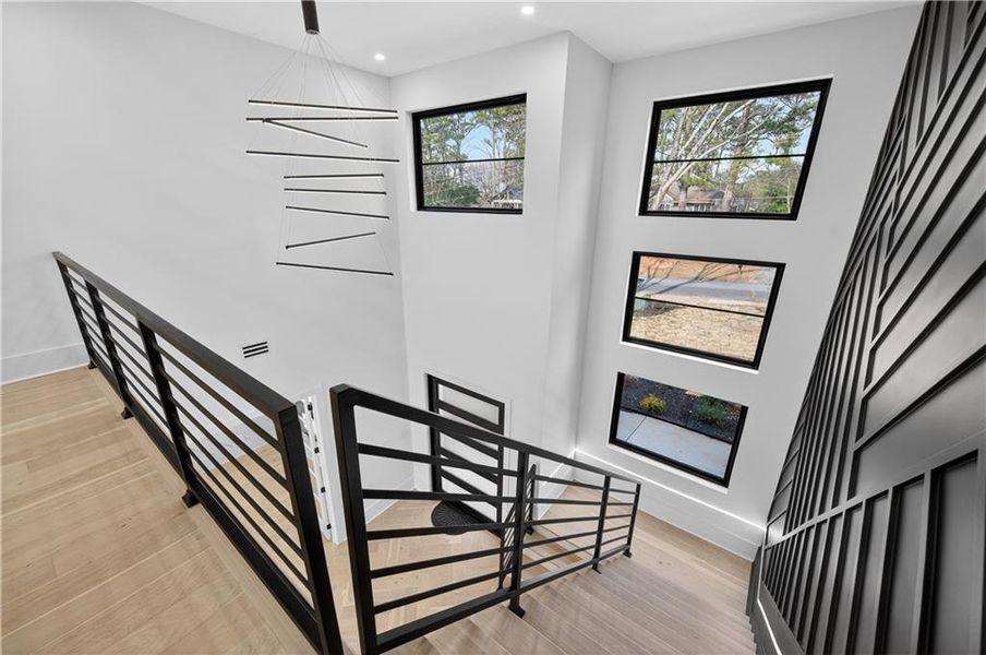 Furnished interior view inside a new home in , Atlanta (Image 40).