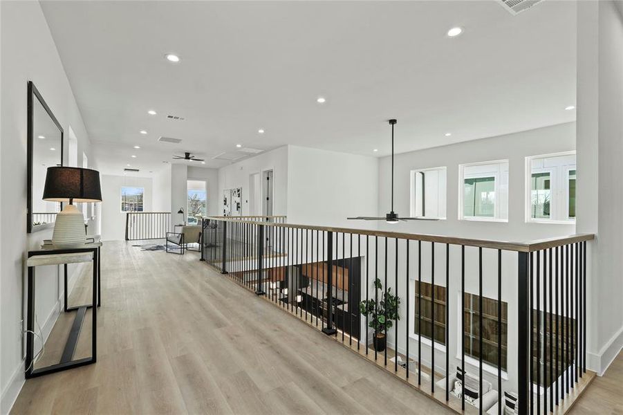 Furnished interior view inside a new home in , Dallas (Image 32).