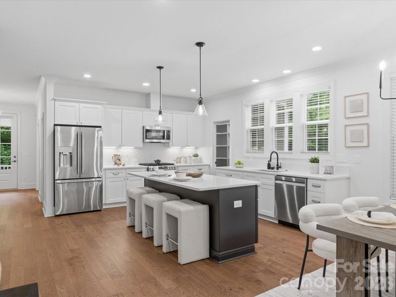 Furnished interior view inside a new home in , Waxhaw (Image 8).