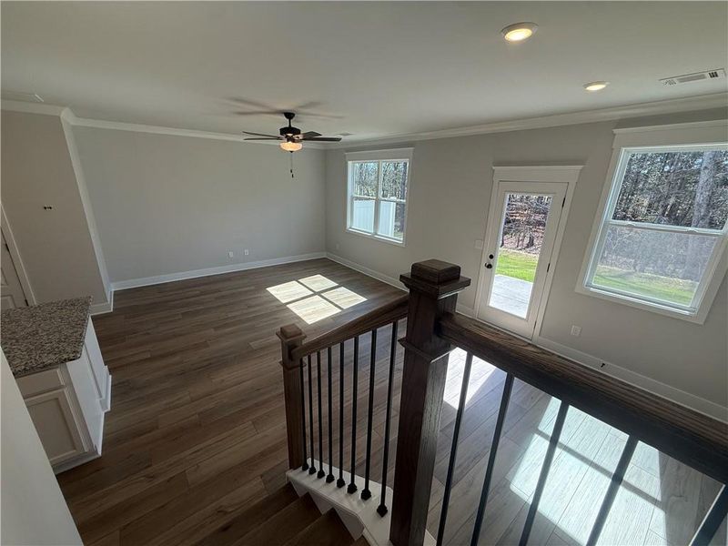 Spacious, unfurnished interior of a new home in The Towns at Auburn Station East, Auburn (Image 26).