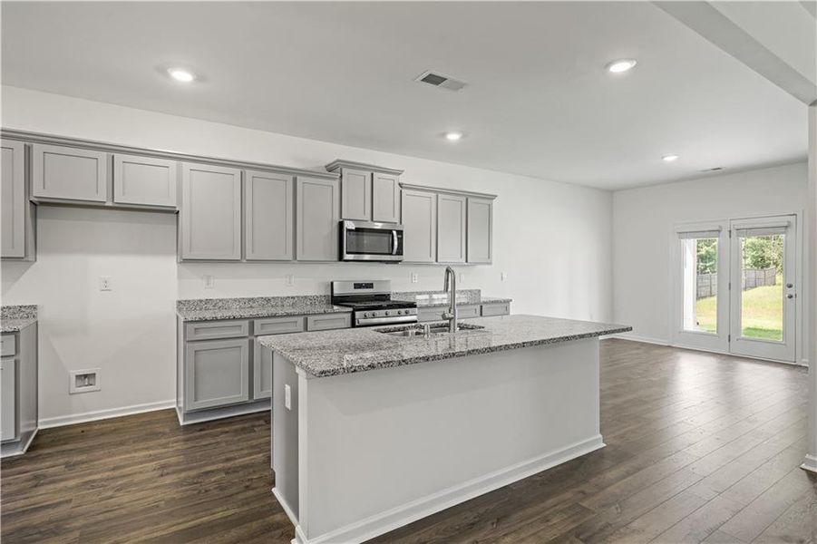 Furnished interior view inside a new home in Stillwater Springs, Dacula (Image 8).