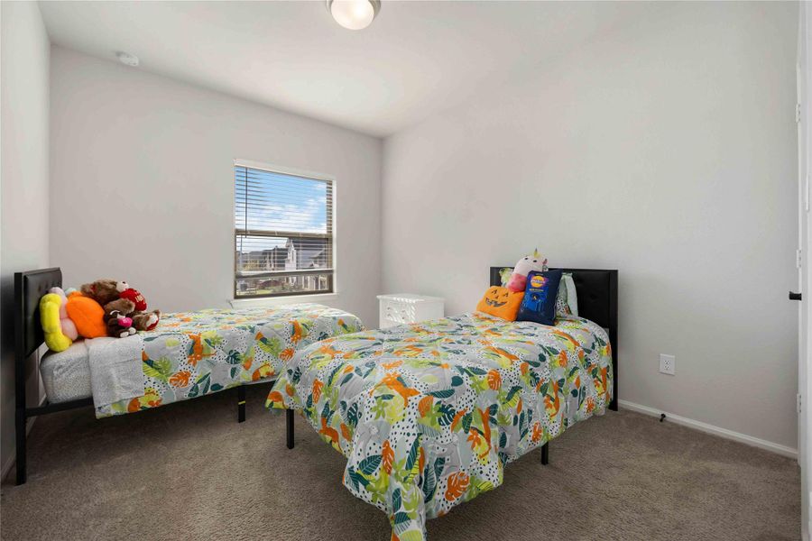 Furnished interior view inside a new home in Cross Creek West 45', Fulshear (Image 14).