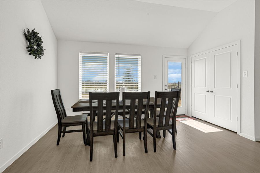 Furnished interior view inside a new home in Sunterra, Katy (Image 8). Furnished interior view inside a new home in Sunterra, Katy (Image 8).