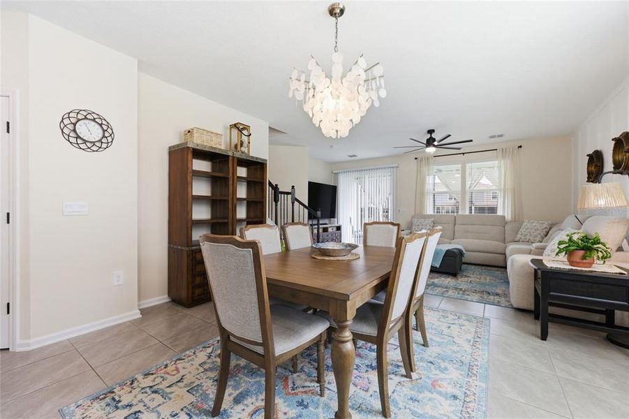 Furnished interior view inside a new home in , Palm Coast (Image 11).